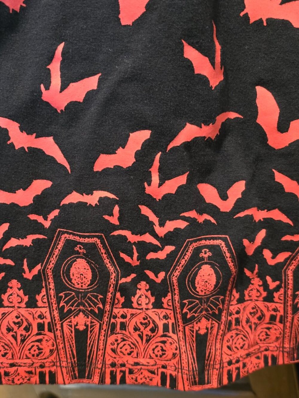 🧛‍♂️ Universal Monsters Dracula Bat Lace-Up Skirt (Plus Size) - Picture 5 of 8